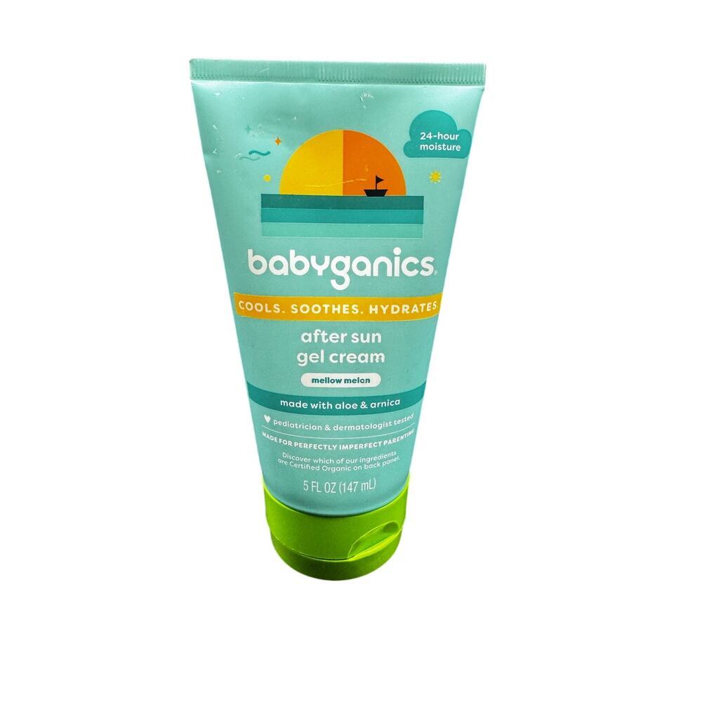NWT babyganics After Sun Gel Cream Full Size 5oz